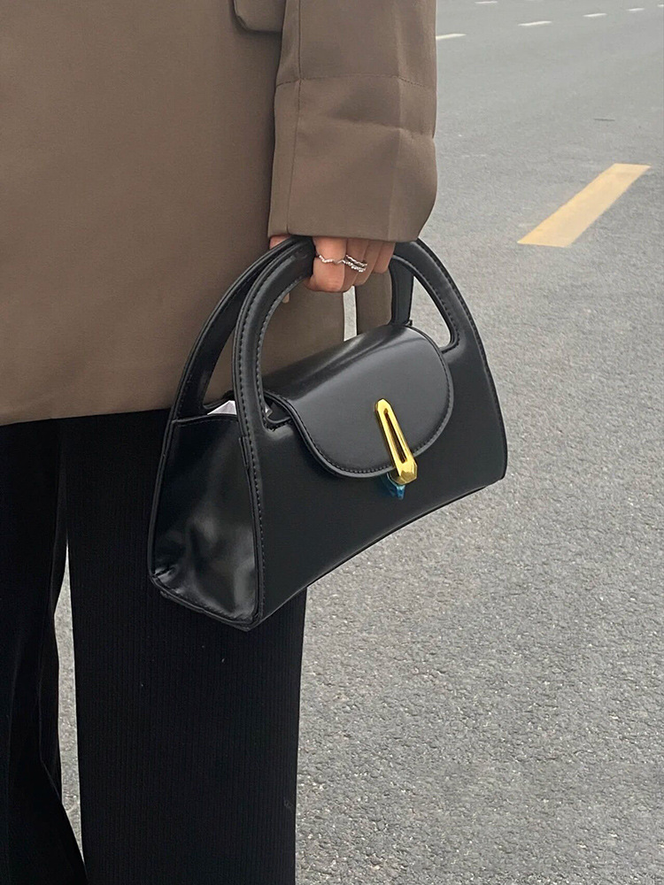 Bolso de alta calidad para las mujeres verano 2022 nuevo diseño de nicho texturizado versátil verano crossbody bolso negro de las mujeres