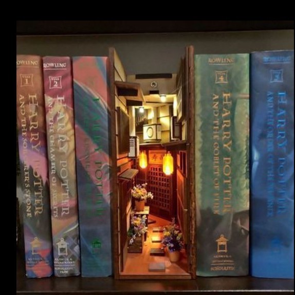 Nuevo producto transfronterizo Miss Carpeta de libro medieval estudio Oficina antigua calle antigua playa vida nocturna productos de madera decoración del hogar