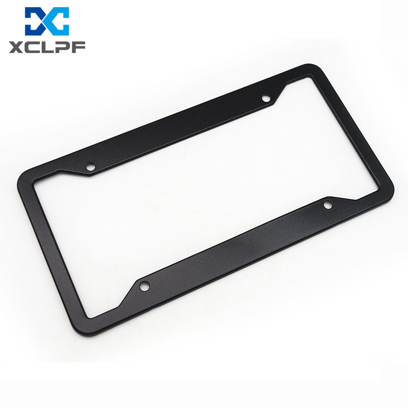 Supply foreign car license plate frame, license plate frame, American license plate frame, aluminum alloy license plate frame, American license plate holder