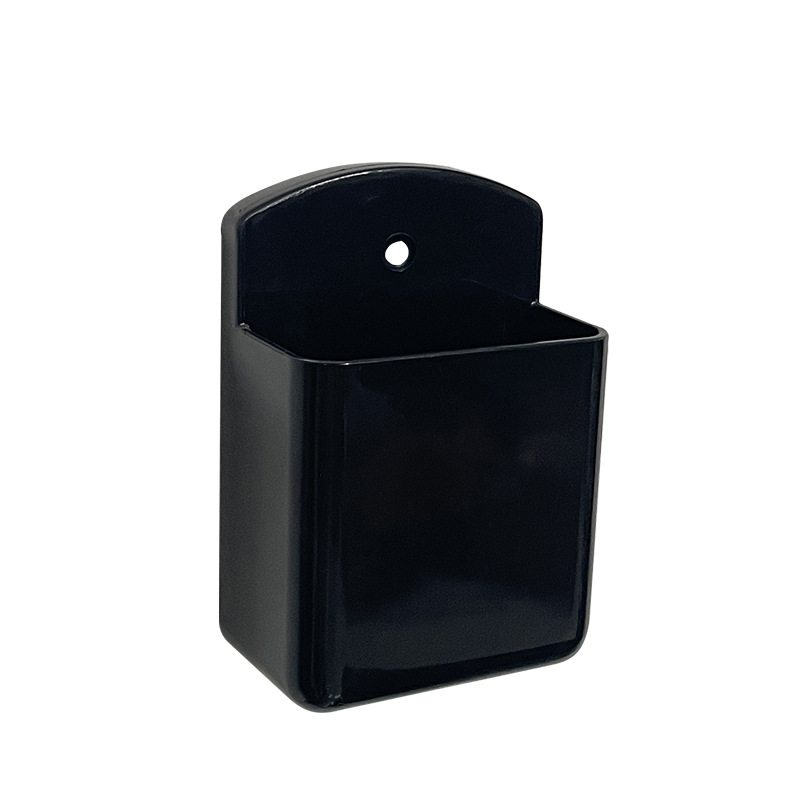 Rack de control remoto de aire acondicionado rack de almacenamiento montado en la pared sin perforar Nordic simple sala de estar caja de almacenamiento adhesivo