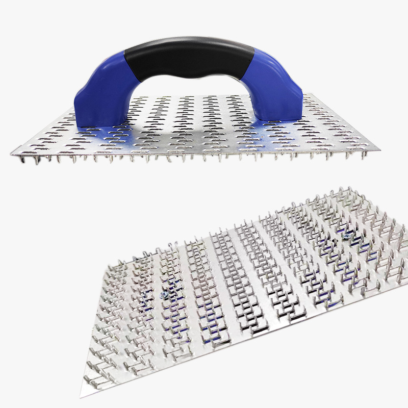 钉齿抹泥板搓板墙面拉毛抹子加厚毛坯刮板水泥腻子墙清除搓毛钉板