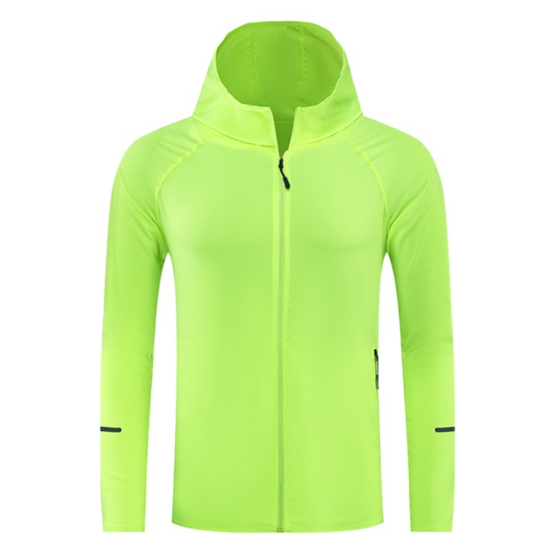 Ice Silk Quick-Drying Summer Thin Jacket for Men and Women, Casual Sun Protection Clothing, Outdoor Sports Breathable Customized Skin Clothing