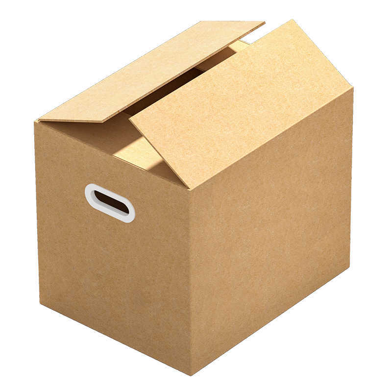 Carton moving box thickened special hard moving carton large five-layer fba wrapping paper box logistics express