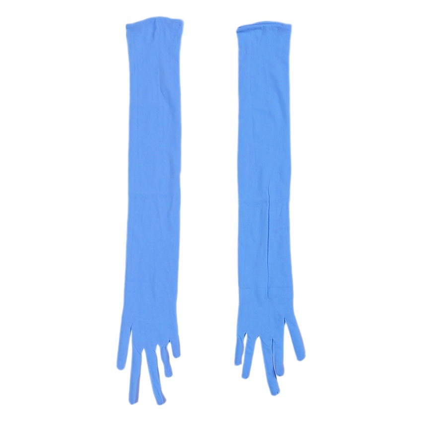 Fábrica al por mayor transfronterizo de comercio electrónico dedicado delgado de cinco dedos medias guantes sin costuras anti-enganche de terciopelo de boda guantes