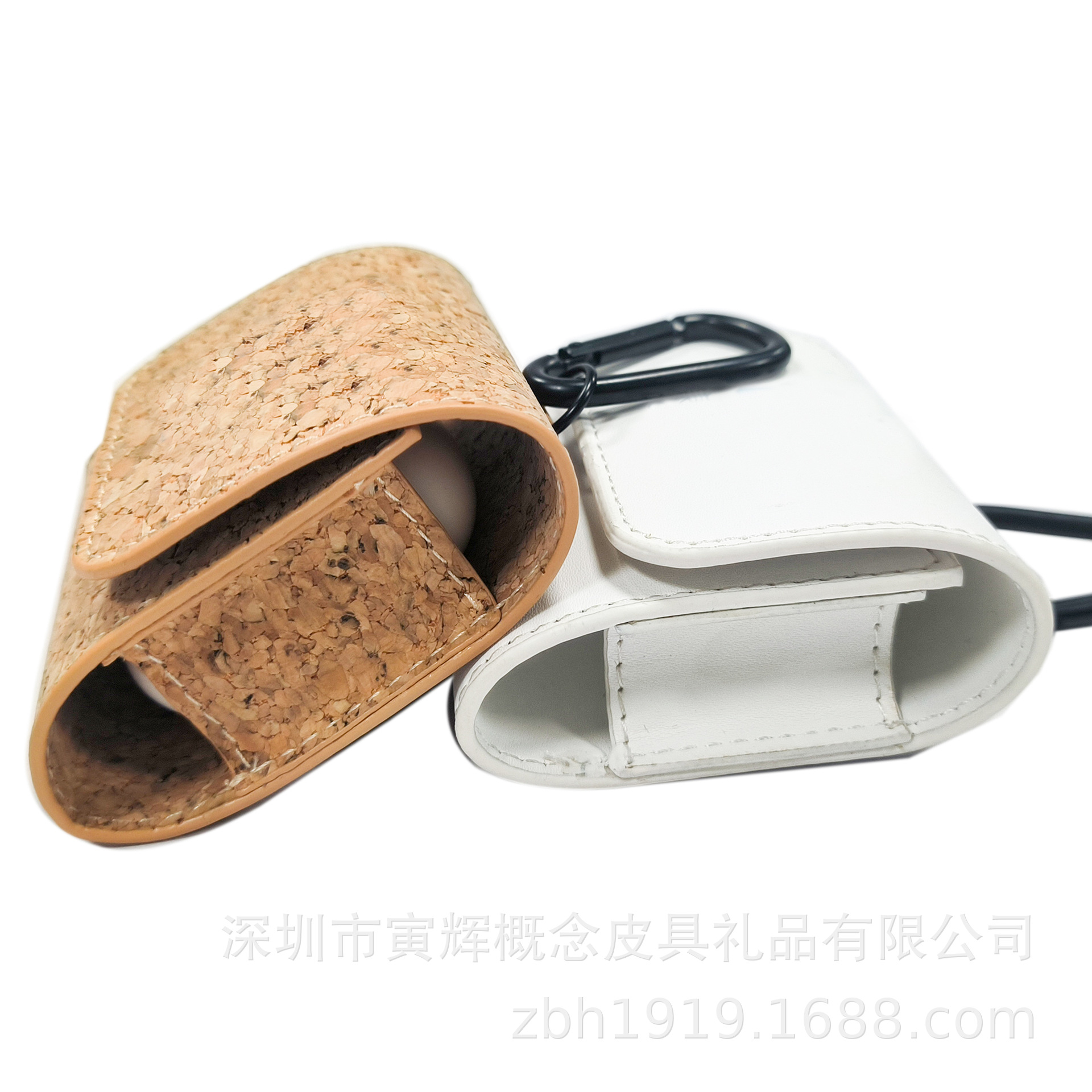 批发小红书同款可水洗软木纹无线蓝牙耳机包 抗压防摔蓝牙耳机盒