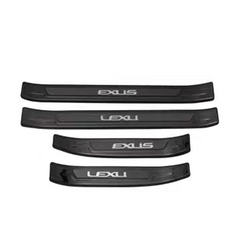 Suitable for 14-21 Models of Lexus Nx200/200T/300H Stainless Steel Door Sill Strips Modified as Welcome Pedals