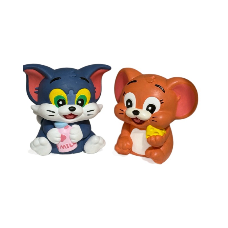 Gato y ratón Tom gato yeso muñeca mercado nocturno lindo gato 3d puesto de pintura tridimensional niños dibujos animados para colorear