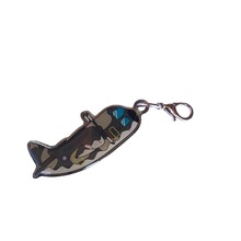 厂家订制柯式印刷飞机模型挂件吊牌 龙虾扣装饰品手机挂饰订做