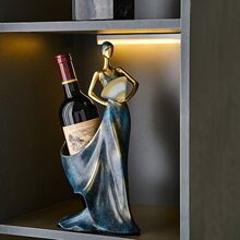 创意轻奢客厅红酒架摆件柜卧室装饰品家居桌面网红阳台摆设