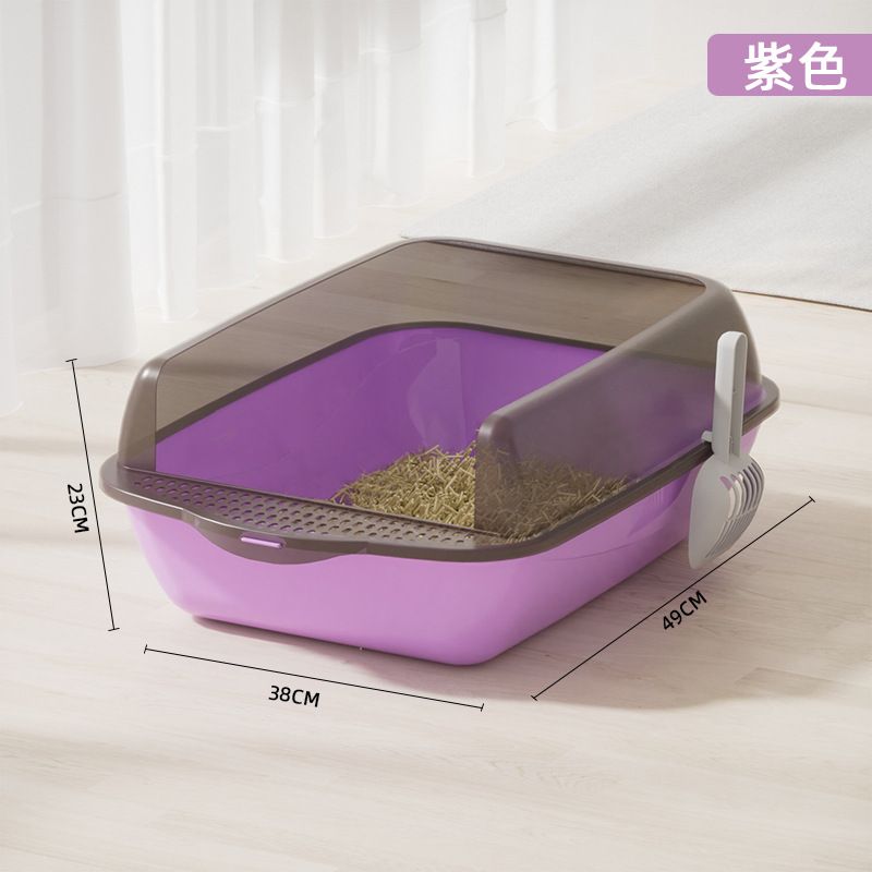 큰 타로 퍼플-고양이 쓰레기 삽