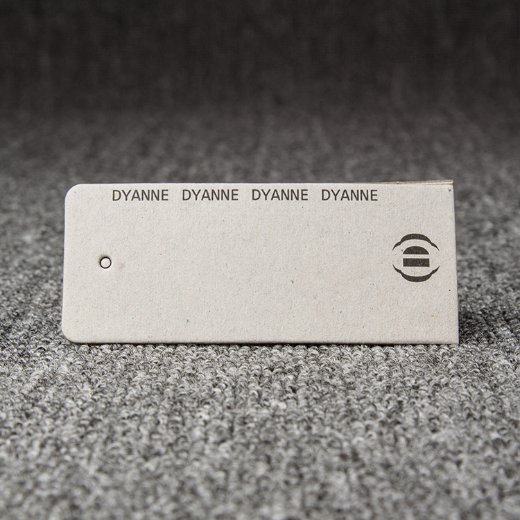 长方形品牌服装吊牌纸卡箱包加厚硬彩卡FSC书签吸塑纸卡印刷logo