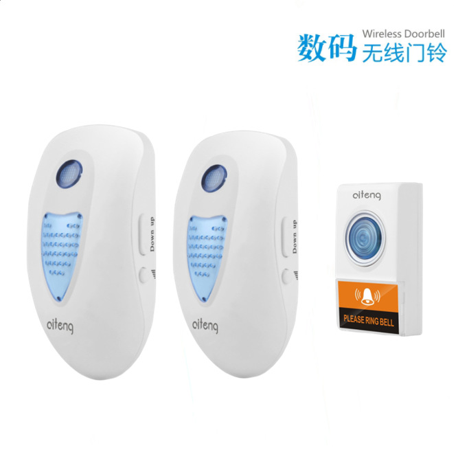数码门铃 无线交流门铃无线门铃老人呼叫器远距离遥控门铃