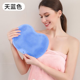 Bath back rubbing artifact back silicone anti-slip pad rubbing foot pad silicone foot rubbing artifact bathroom foot massage wholesale
