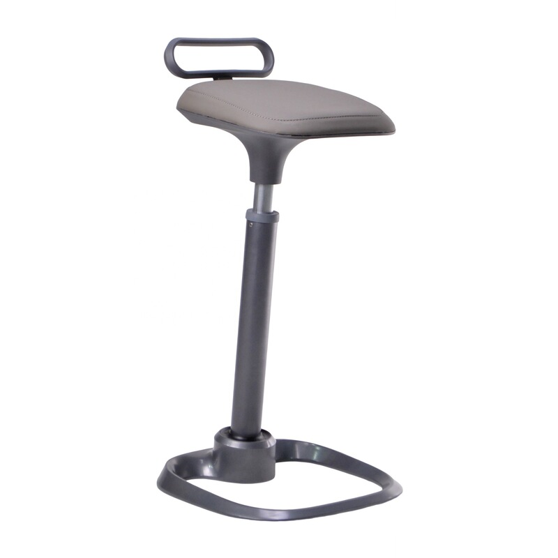 Casual and Stylish Office High Stool with Adjustable Height and Swivel, Ergonomic Chair, Direct Sales from the Manufacturer, Adjustable Height Desk and Chair