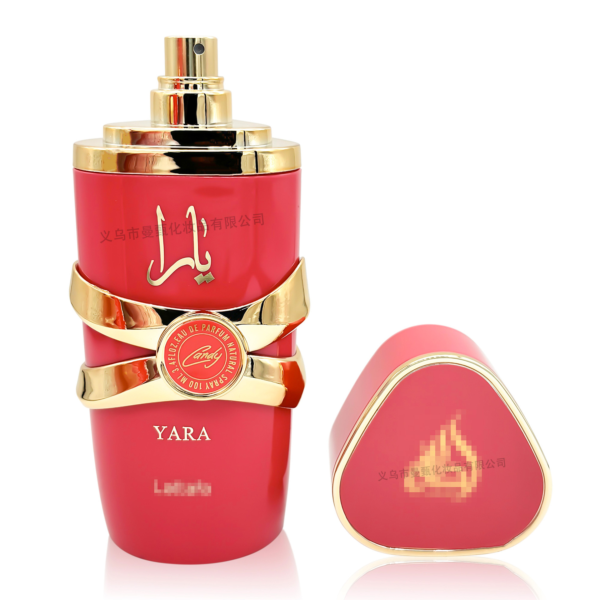 comercio exterior transfronterizo perfumes de tres piezas set de alta calidad rosa de Oriente Medio LQY4412 fábrica de perfume árabe al por mayor