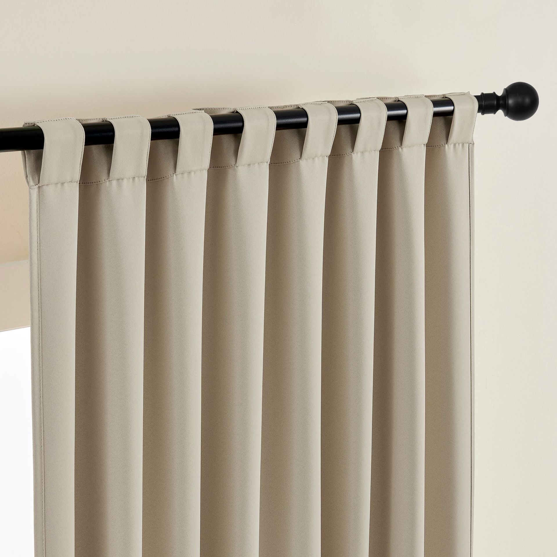 Shaoxing cinturón tipo bolsa de barra oculta cortina terminada explosión al por mayor cortinas aislantes negras transfronterizas piel de camarón