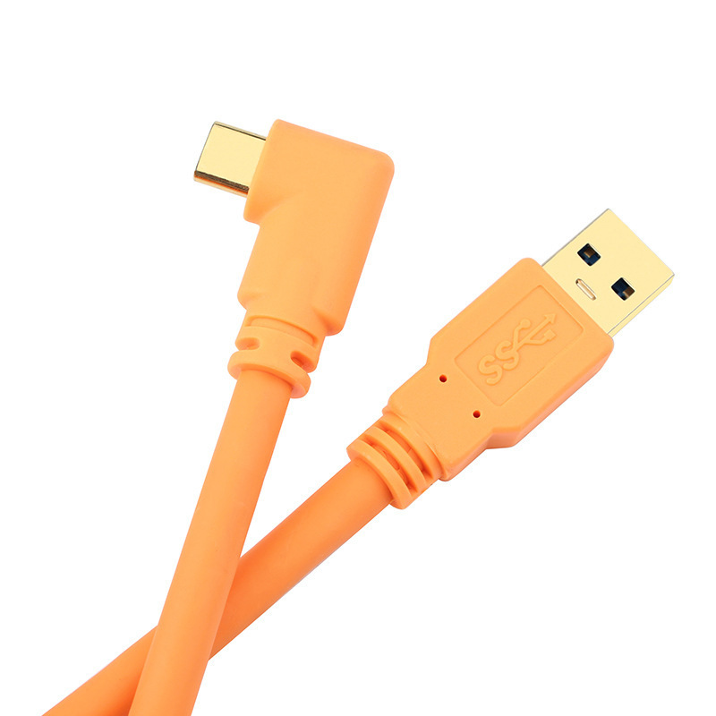 工場 Type-C3.0 カメラケーブルエルボデジタルカメラ接続撮影ケーブル usb3.0 データケーブル伝送ケーブル|undefined