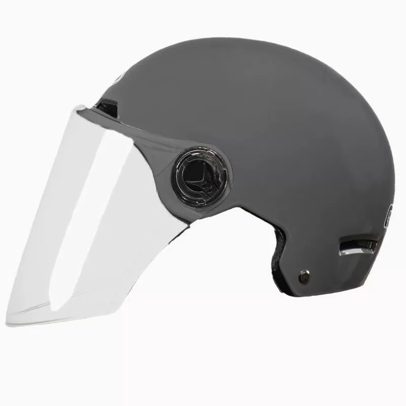 Национальный стандарт безопасности, большой простой шлем для электромобиля для мужчин и женщин, 4XL65, очень большой обхват головы, летний полушлем большого размера