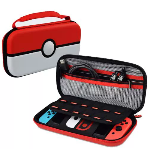 Жесткий защитный чехол для Nintendo Switch OLED, портативный корпус для игровой приставки Switch