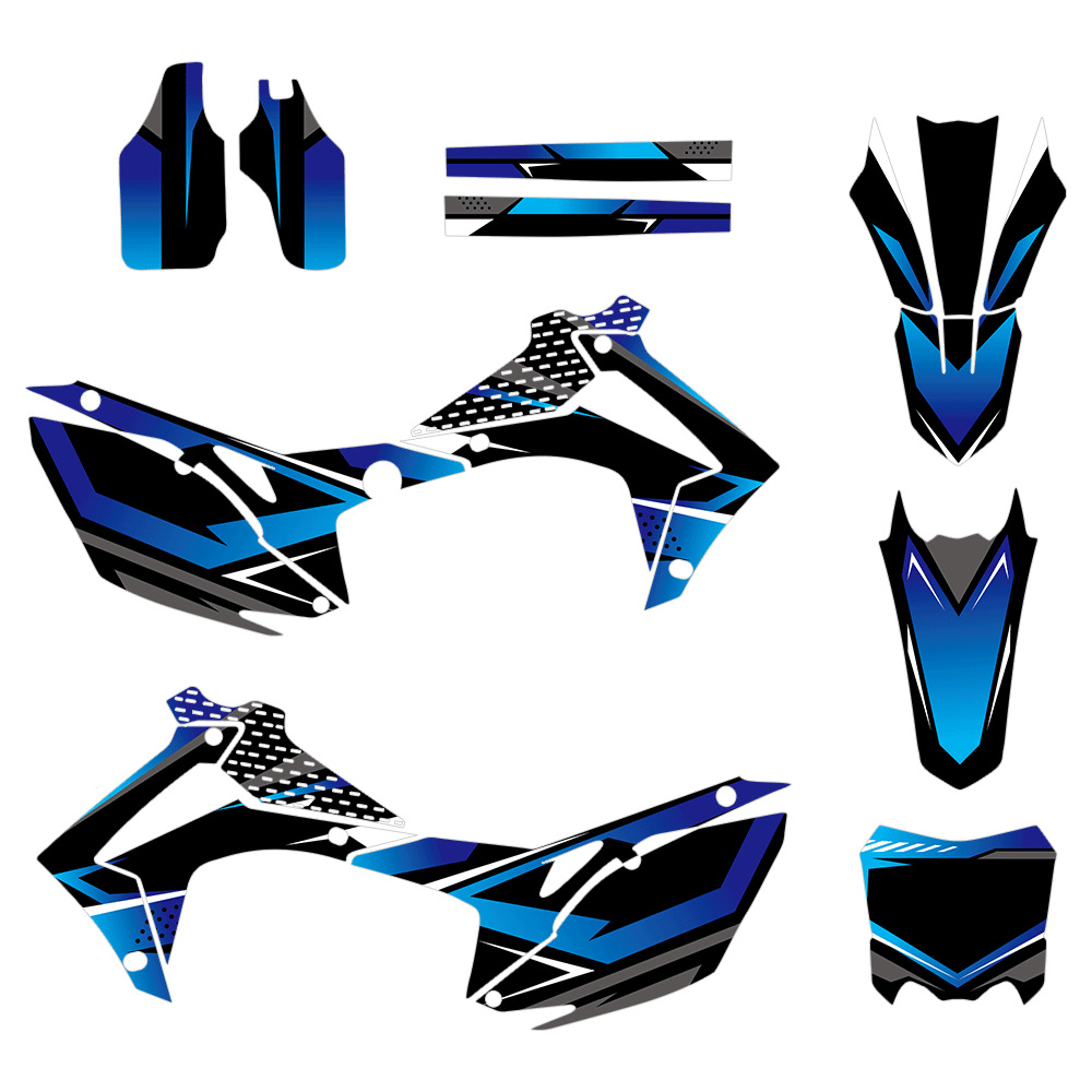 Aplicable a Honda CRF450 2013 - 2016 CRF250 2014 - 2017 pegatinas para motocicletas todoterreno