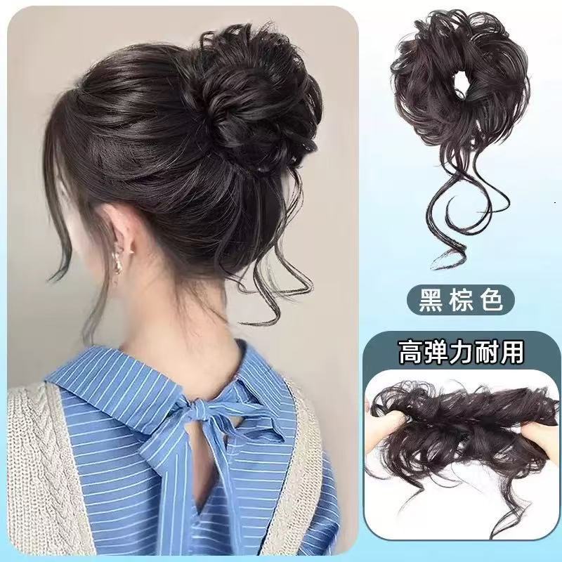 드래곤 비어드 머리끈 [브라운블랙]