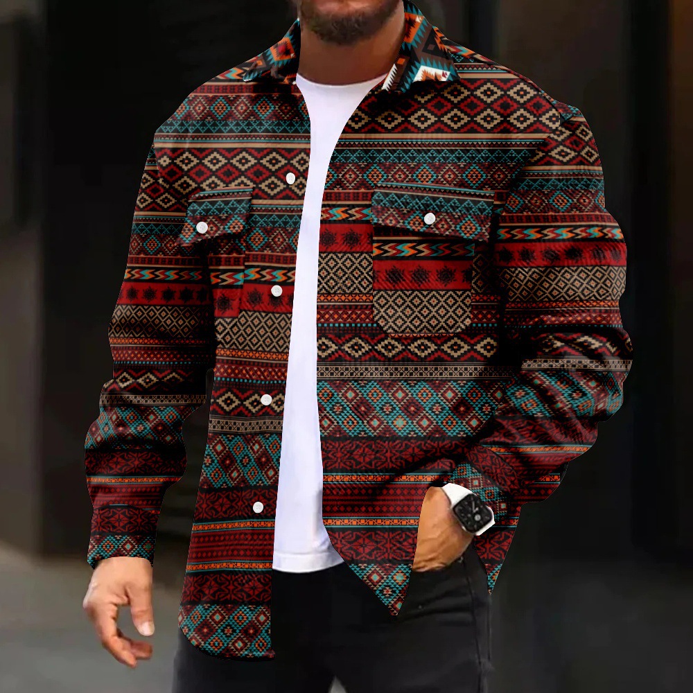 Chaqueta de manga larga con solapa al estilo del puerto de la calle principal para hombres Chaqueta de temperamento de moda de todo fósforo de tendencia de primavera y otoño MD05