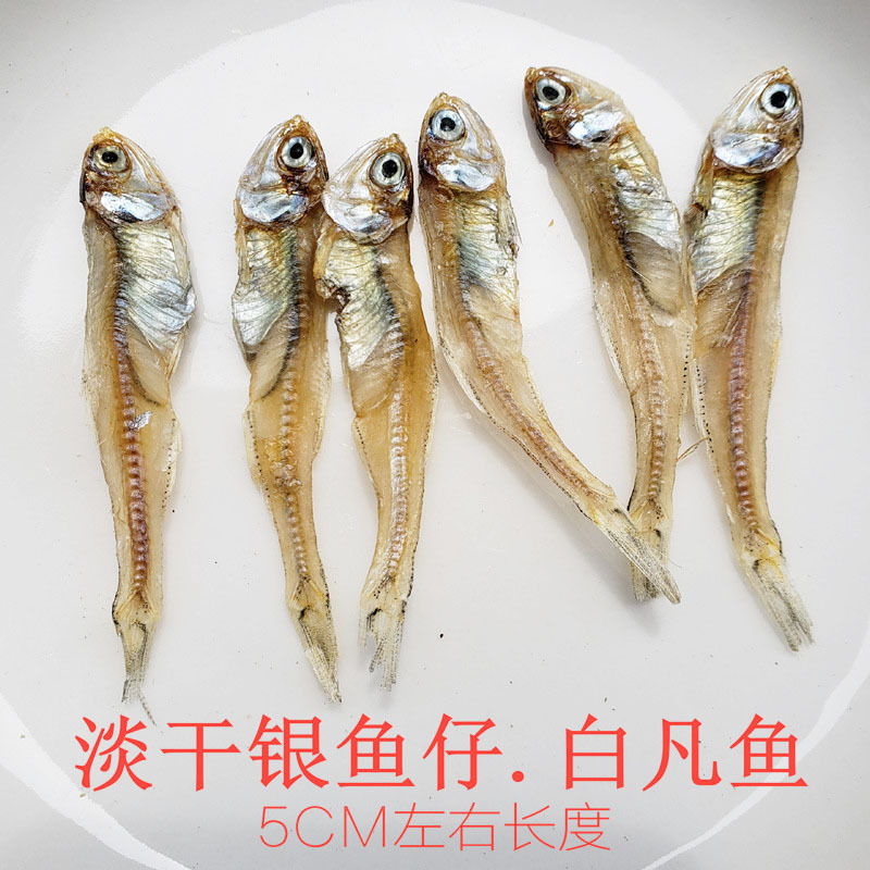 批發寵物零食貓咪副食淡幹小魚仔帶頭白凡魚小銀魚海魚幹500g小號