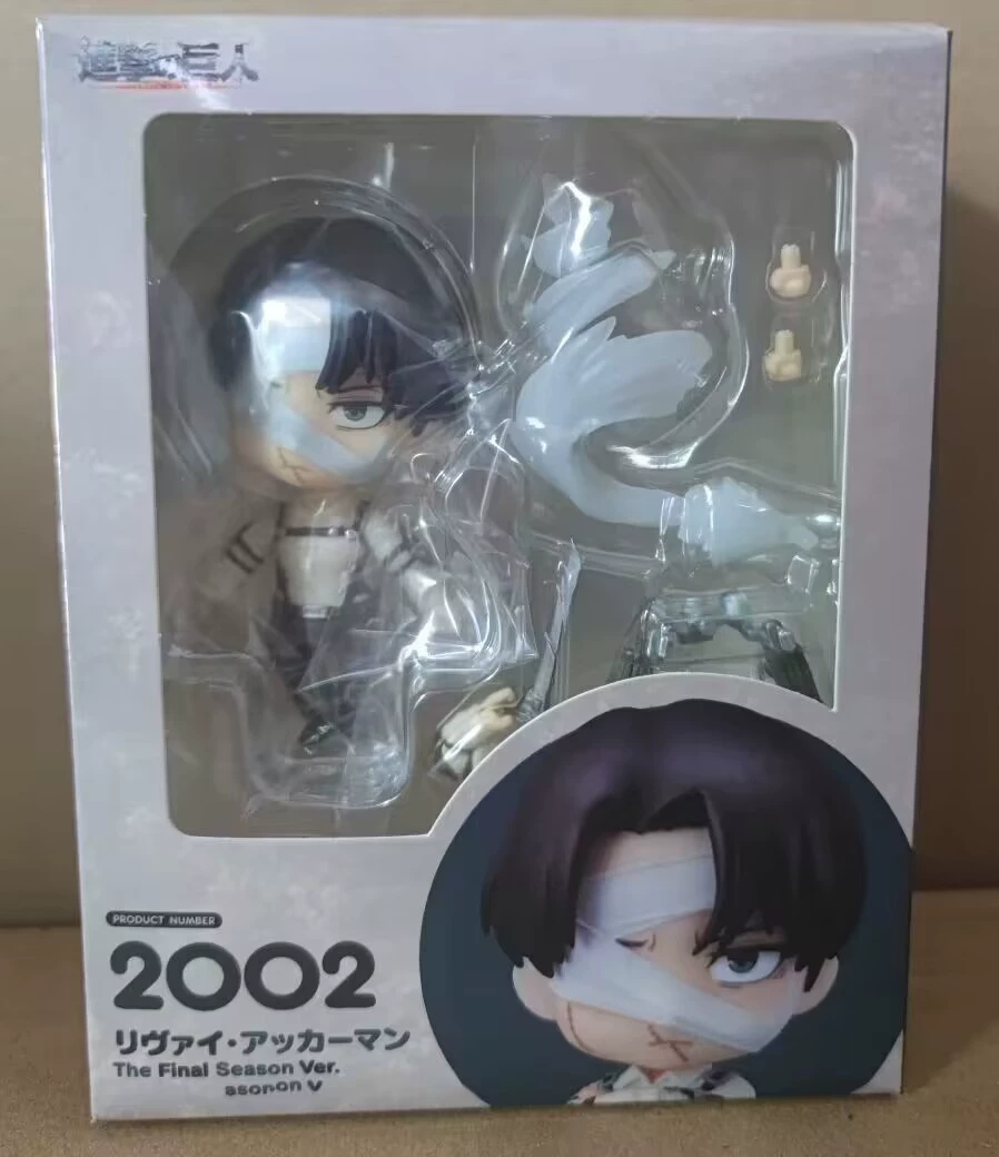 Фигурки (Attack on Titan) чиби подвижные, ≈10 см, раскрашенные, коллекционный набор