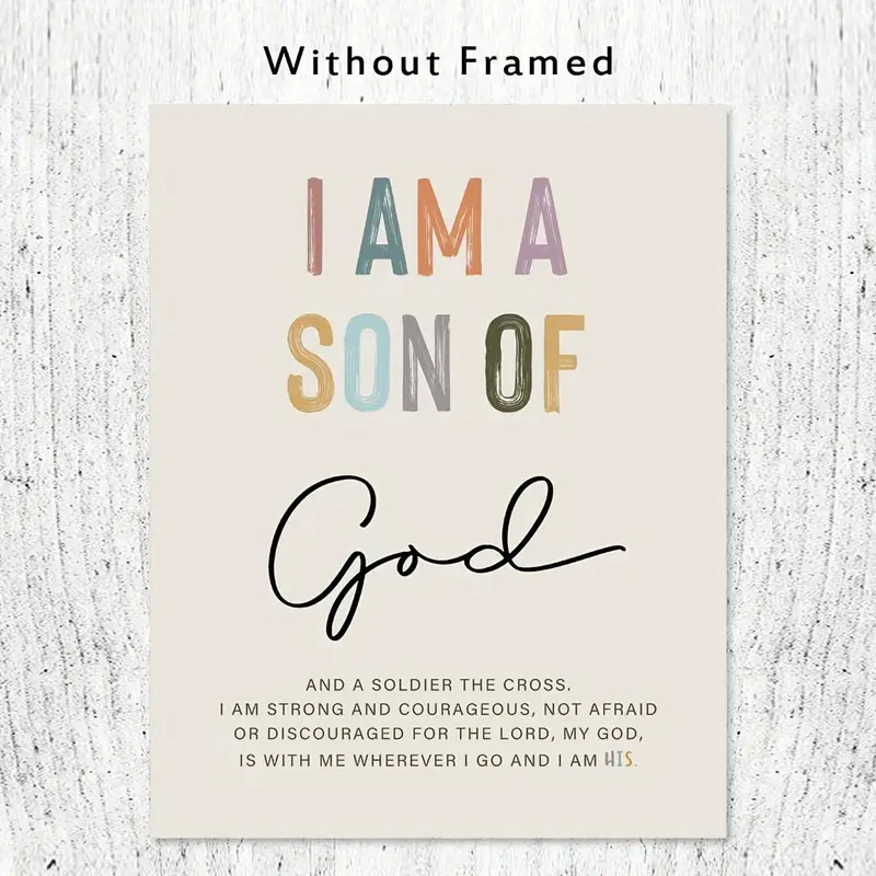 鼓舞人心的女孩男孩房间装饰适合女儿儿子的 8*10 英寸