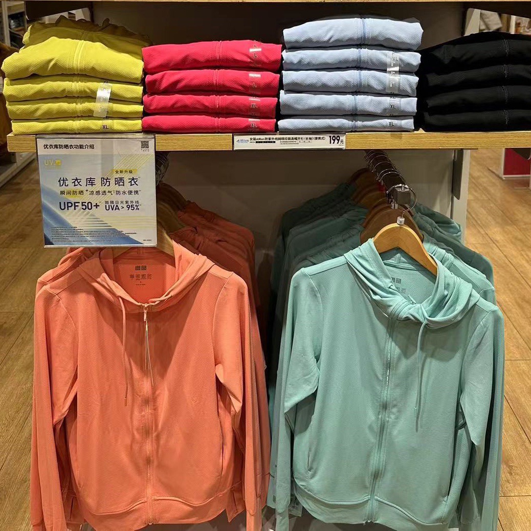 Mujeres 2023 verano anti-UV cremallera de malla con capuchón de bolsillo abrigo 456261