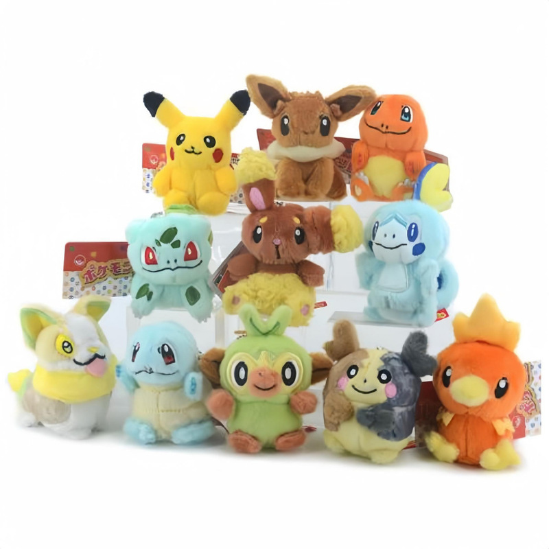 ポケモン ポケモン人形 ミュウツー ゼニガメ ゲンガウルフ ぬいぐるみ ピカチュウ 小さな人形ペンダント|undefined
