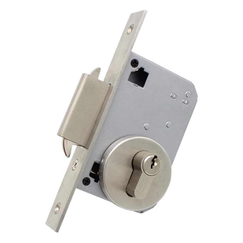 Lelang fábrica al por mayor estándar europeo 40 doble gancho cerradura balcón cocina corredera engrosada deflector Acero inoxidable puerta corredera cerradura