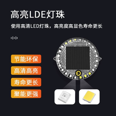 Other lights, rear-end collision prevention solar warning