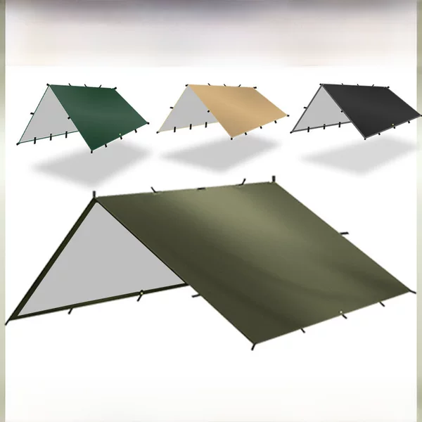 【Wholesale】Multifunctional Outdoor Camping Gear Sunshade and Sun Protection Portable Multi-Point Canopy