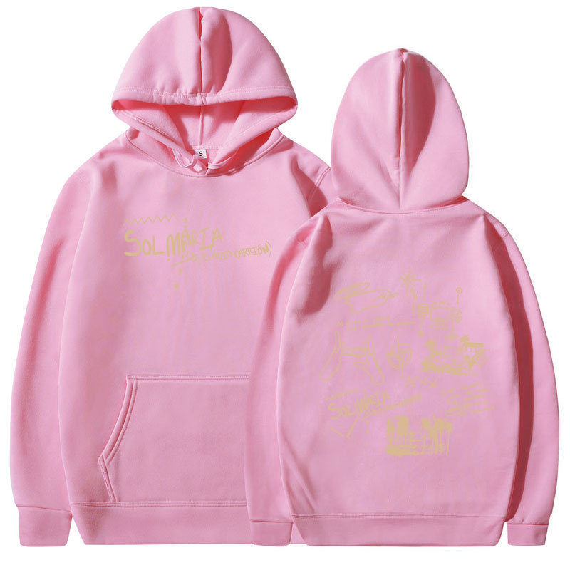 Eladio Carrion Sol Maria Tour 2024 Hoodies Men Fashion Hip H