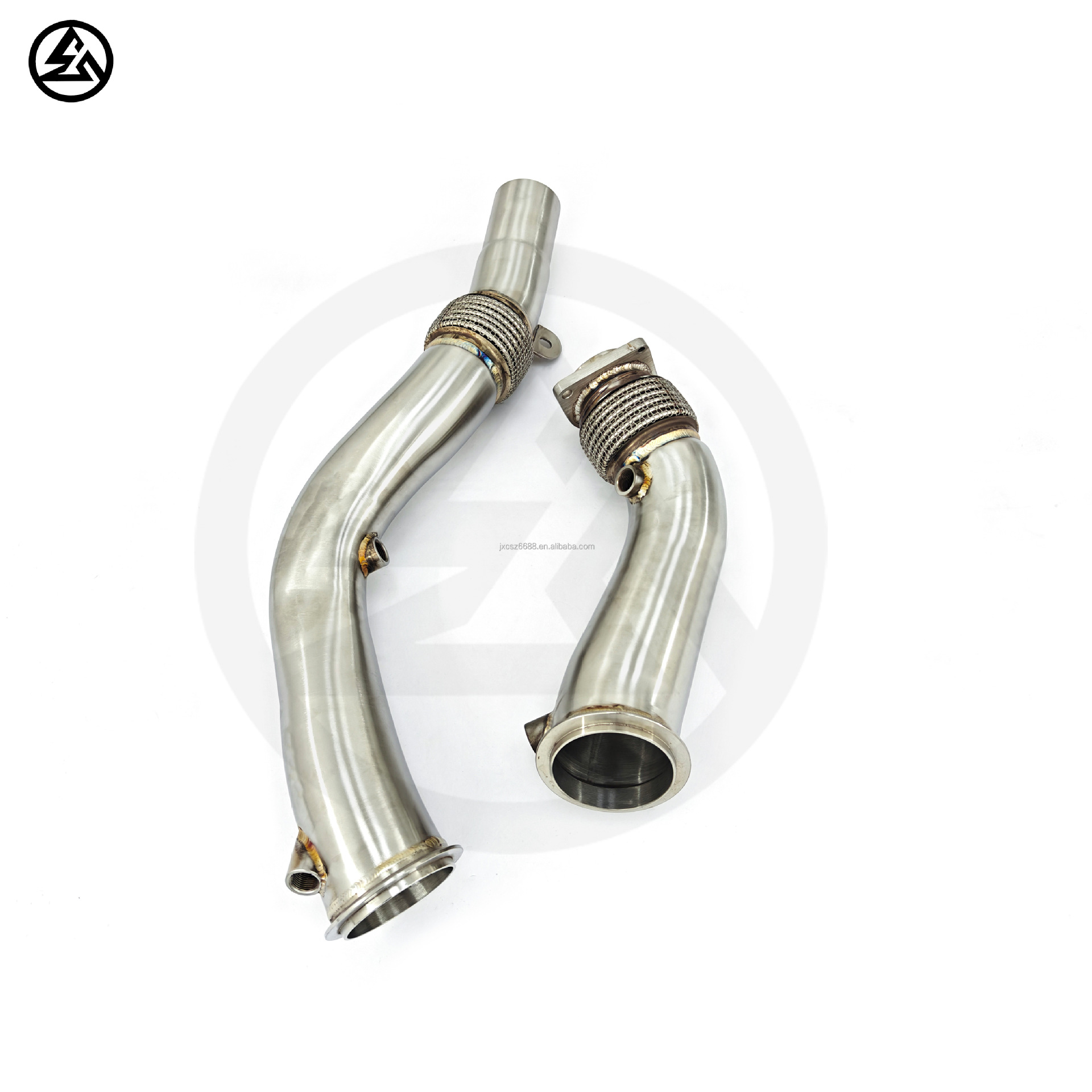 Suitable for BMW S55 M2C M2 F87 3.0T M3 F80 M4 F82 stainless steel exhaust downpipe