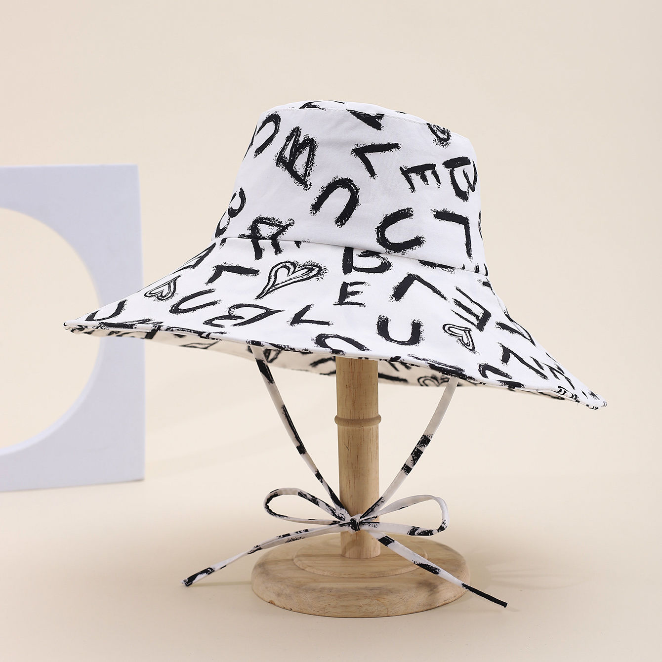 Verano nuevo estilo gorro de pescador letra gorro de lavabo protector solar ultravioleta sombrero para el sol sombrilla cabeza grande sombrero para el sol sombrero de doble cara