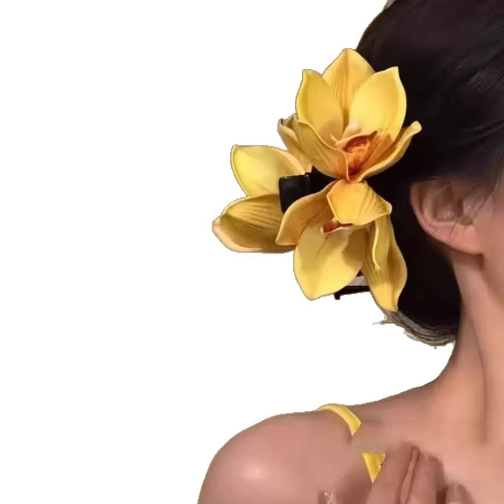 Fermaglio per capelli a fiore di ciliegio rosa chiaro per donna_voghion.com
