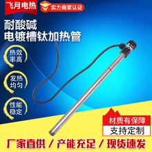 耐热钛液体加热管 电镀槽纯钛电热管 抗腐蚀耐酸碱加热棒加热器