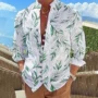 印花夏季定制数码衬衣