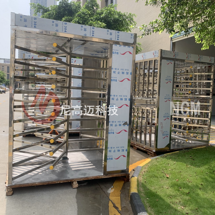 商场酒店三翼旋转门高铁站景区单向转闸门防逆行医院出口导向装置