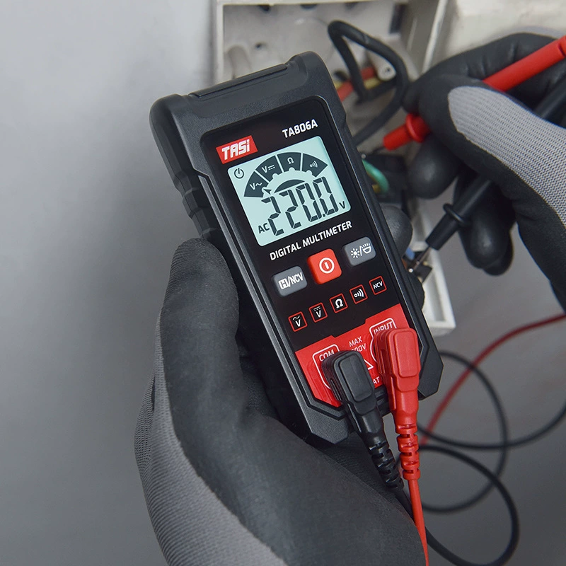 Tenas автоматический мультиметр TA806A бытовой портативный без переключения автоматической идентификации Универсальный