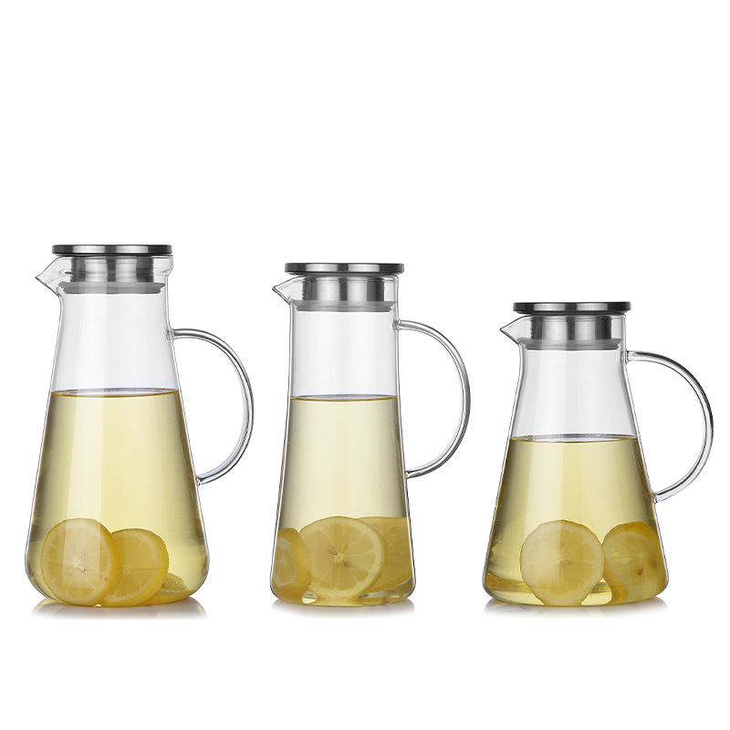 Duckbill ice kettle, hot glass kettle, household cold kettle, can be equipped with cold kettle set, large capacity kettle water set