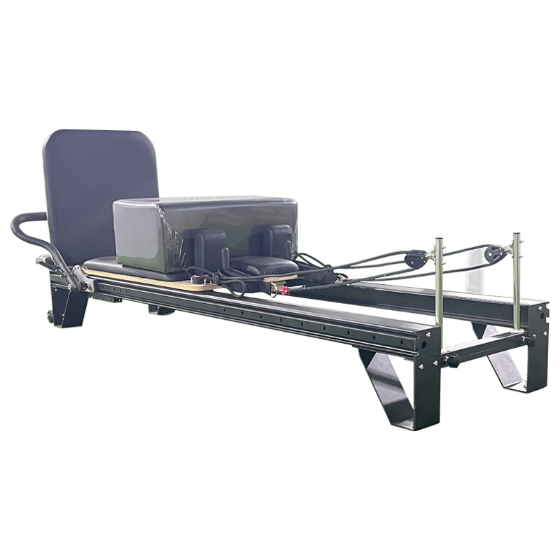 Cama de Pilates para Ejercicios de Core, Fabricada en Aleación de Aluminio, Cama para Estudio de Yoga, Equipo de Ejercicio para Interiores