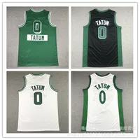 Вышитый баскетбольный трикотаж Celtics Jersey Keltics 0 Tattum Баскетбольный трикотаж Celtics Jersey