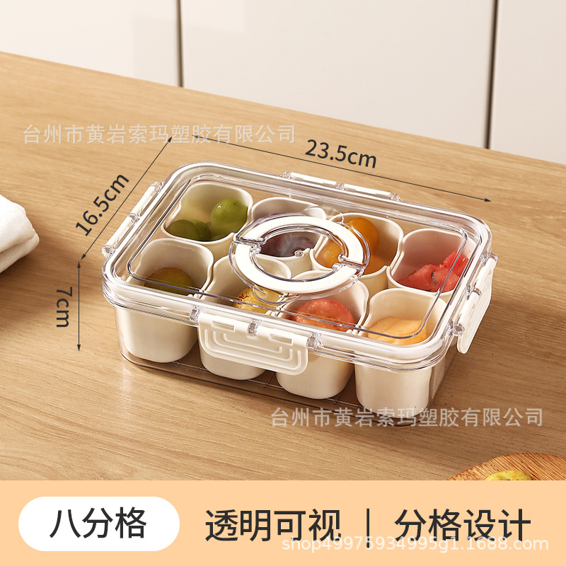 Caja organizadora mágica para almacenamiento, almacenamiento sellado para refrigerador, caja de plástico transparente de calidad alimentaria para el hogar, específica para cocina. image 16