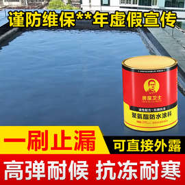 6GE6屋顶防水补漏材料外墙房顶聚氨酯喷剂楼顶沥青堵漏王涂料