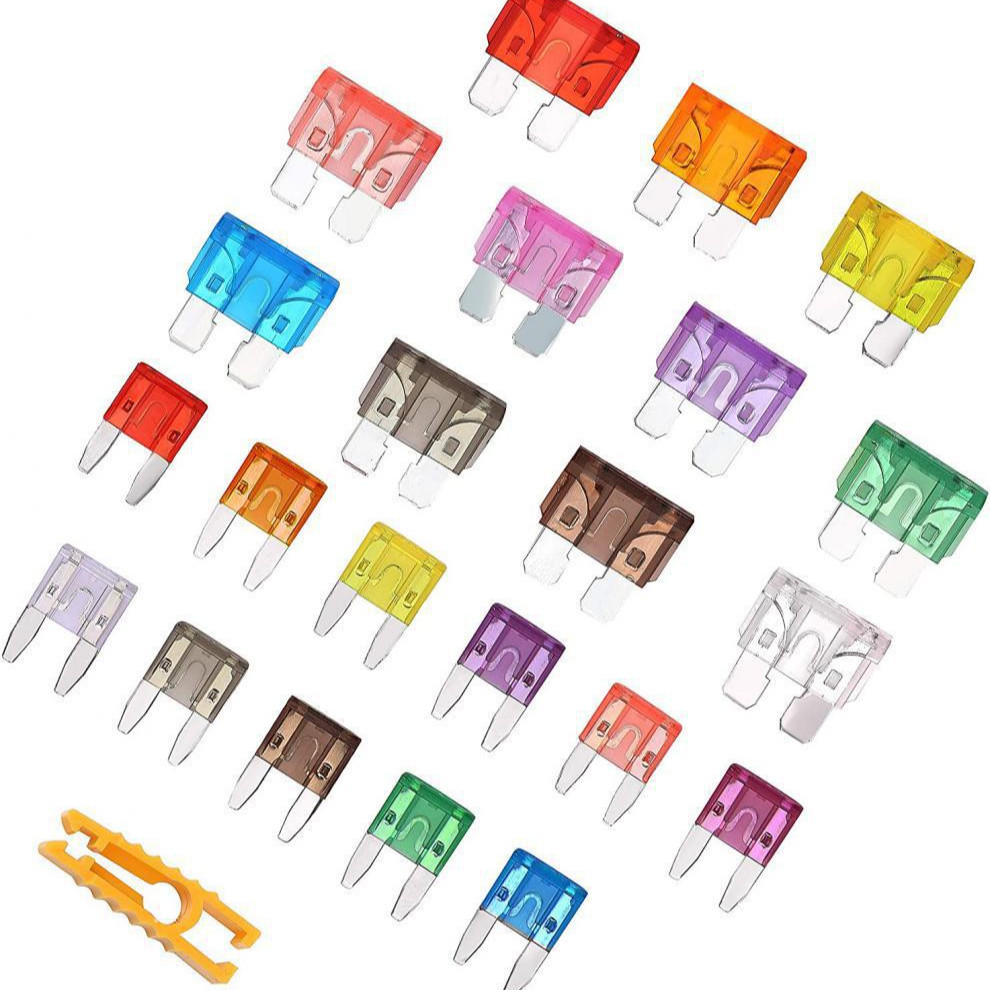 跨境专供汽车锌/铝材质保险丝插片小号3A5A10A-40A32V工厂批发