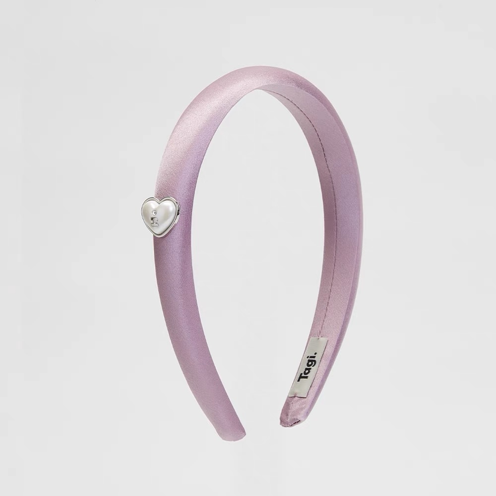 Corea del Sur nuevo diamante rosa abrazadera para el cabello simple multifacé bandas de cabello rojo para mostrar la cara pequeña joyería de cabello para mujeres