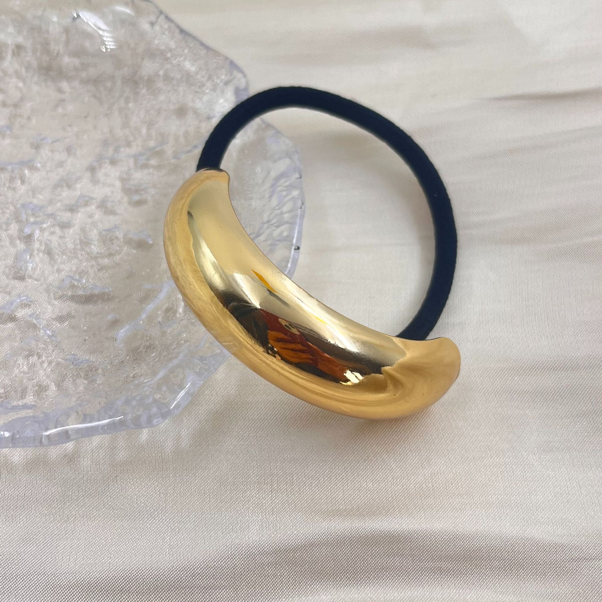 Women's Gender Women's Simple Style Solid Color Alloy Hair Tie